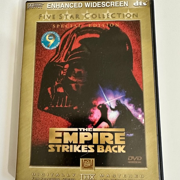 RARE Star Wars Five Star Collection Enhanced Special Edition-COMPLETE DVD set - Picture 2 of 7